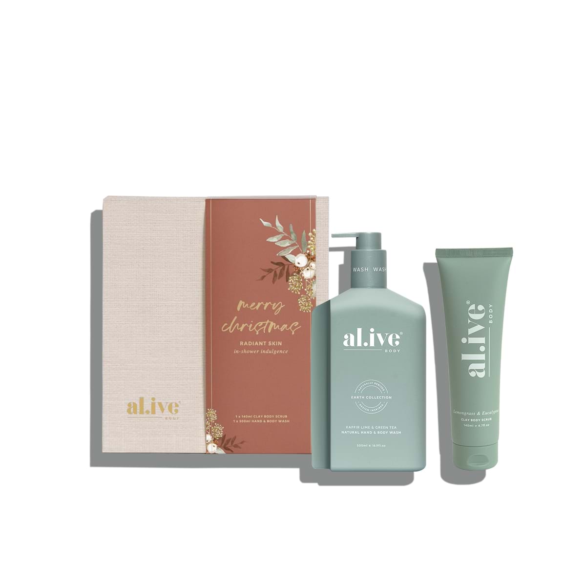 Alive body Body Radiant Skin gift set $60.00