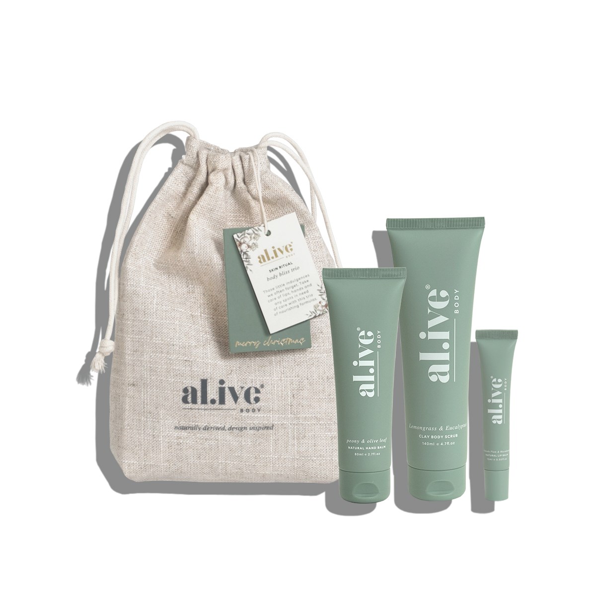 Alive body Skin Ritual gift set $62.00
