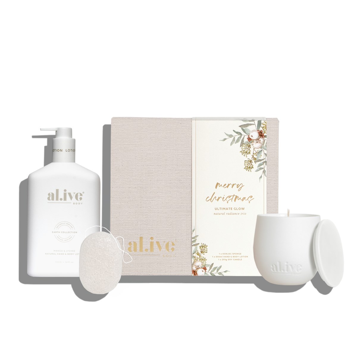 Alive Body Ultimate Glow gift set $107.00